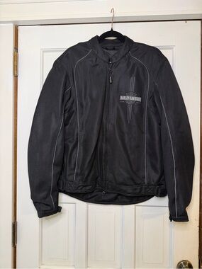 Harley-Davidson Black Performance Textile Motorcycle Jacket